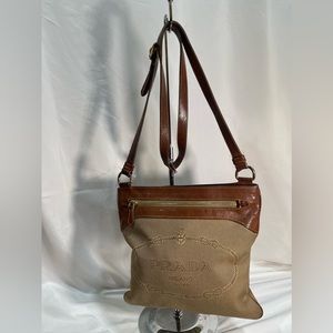 Prada Khaki Shoulder Bag